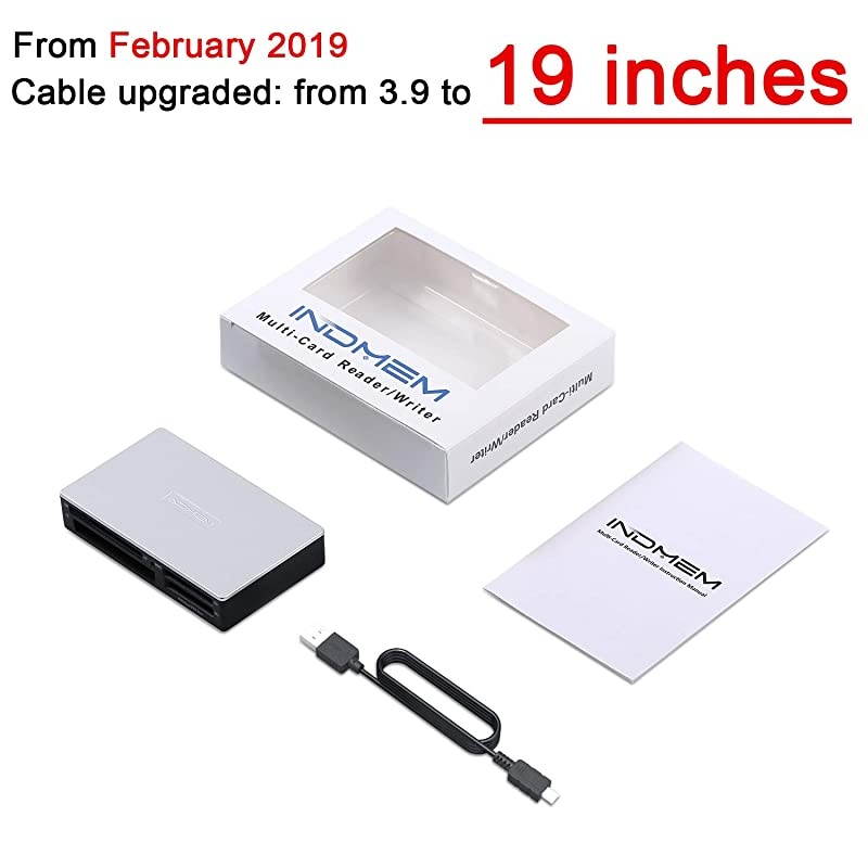 Card Reader Writer Allin1 USB Universal Multi Card Adapter Slim Hub Read Smart Media xD SD SDHC SDXC UHSI MMC MS Pro Duo CF MD Camera Flash Memory Cards For Windows Mac Linux