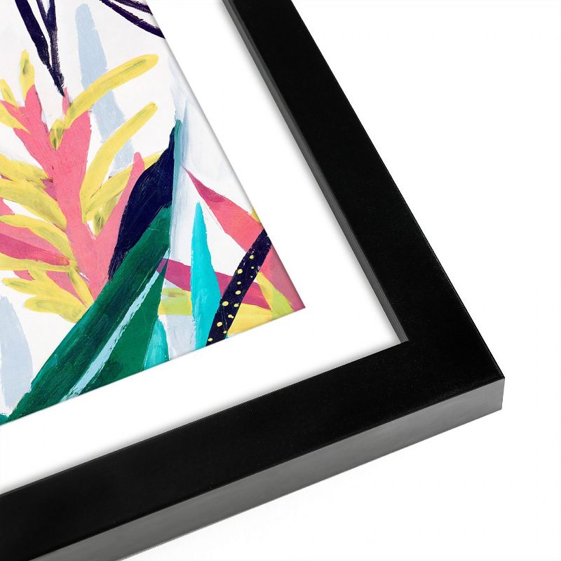 Americanflat Illustrated Birds Of Paradise - Set of 2 Framed Prints by PI Creative