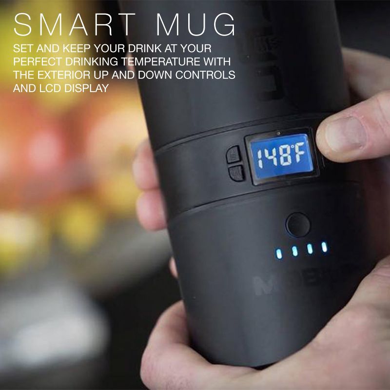 Cauldryn Heating Element with LCD Display and App Connectivity, Compatible with Cauldryn Smart Heated Travel Mugs