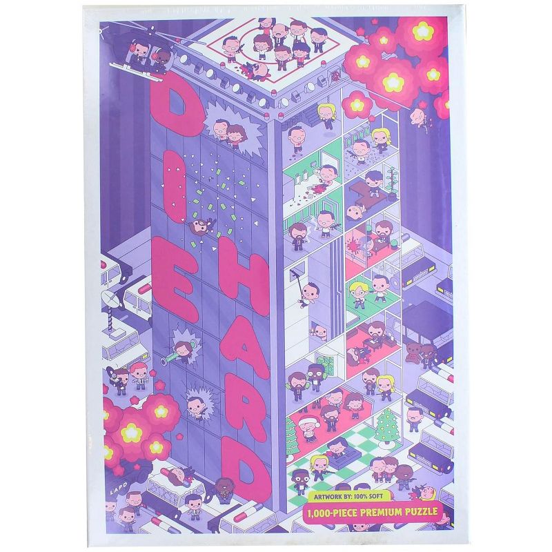 Mondo Die Hard 1000 Piece Jigsaw Puzzle