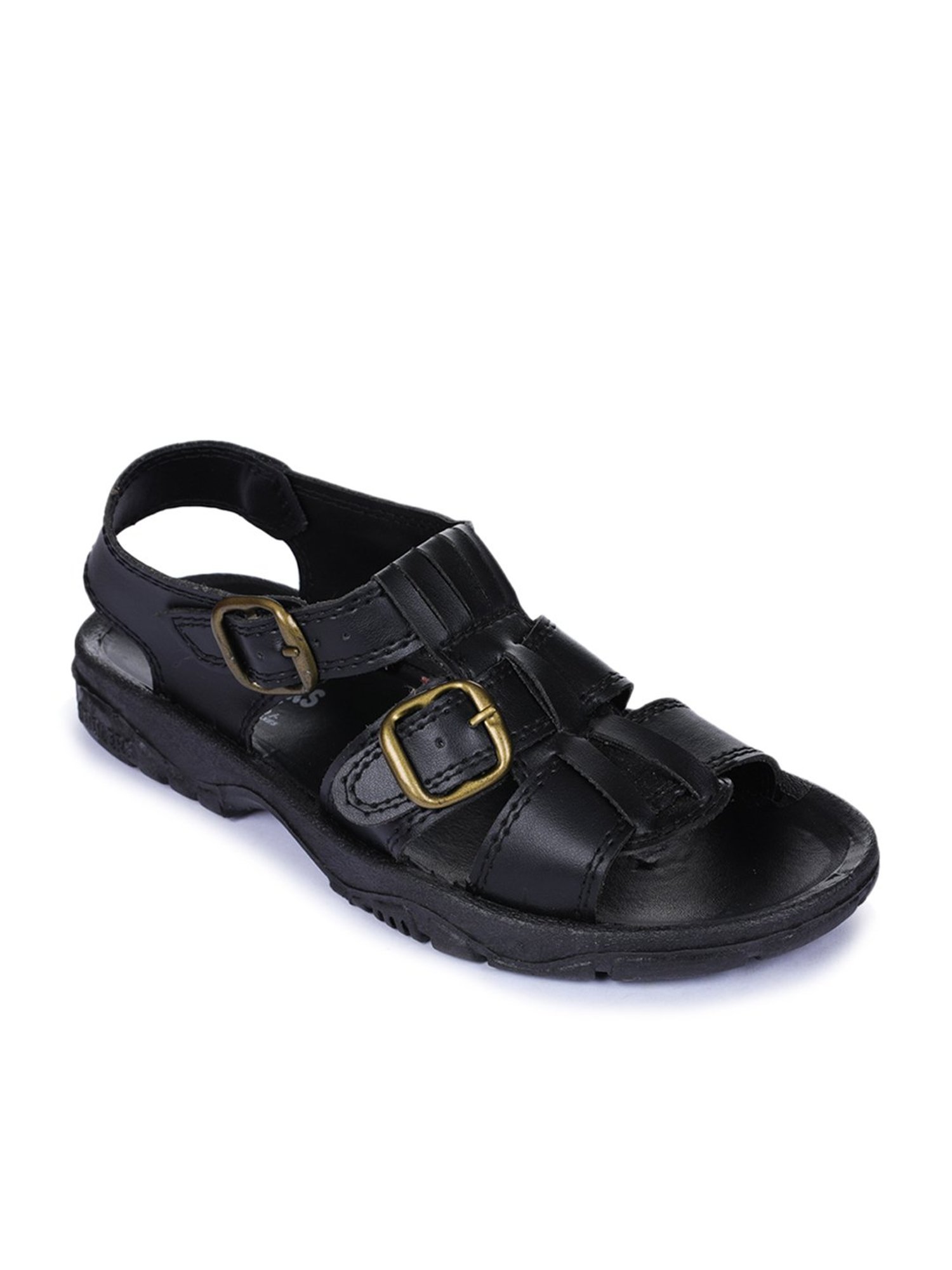 Coolers by Liberty Men's Black Fisherman Sandals