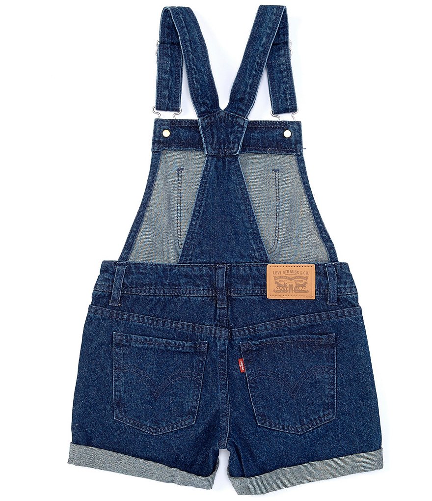 Levi's&reg; Big Girls 7-16 Logo Denim Shortall
