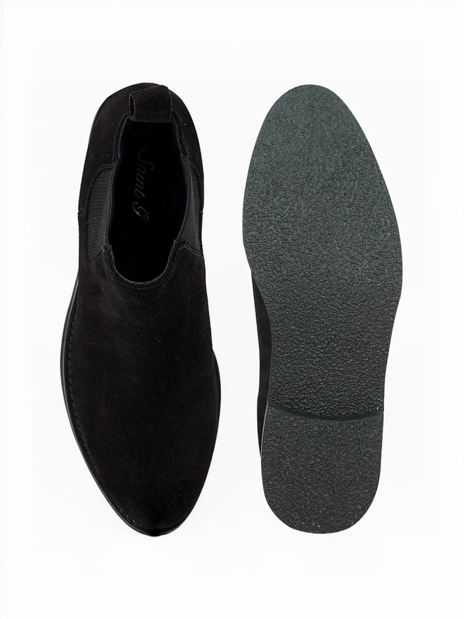 Saint G Men's Grimaldi Black Chelsea Boots