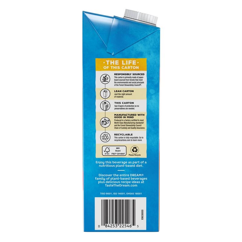 Dream Oat Non-Dairy Beverage Unsweetened 32oz