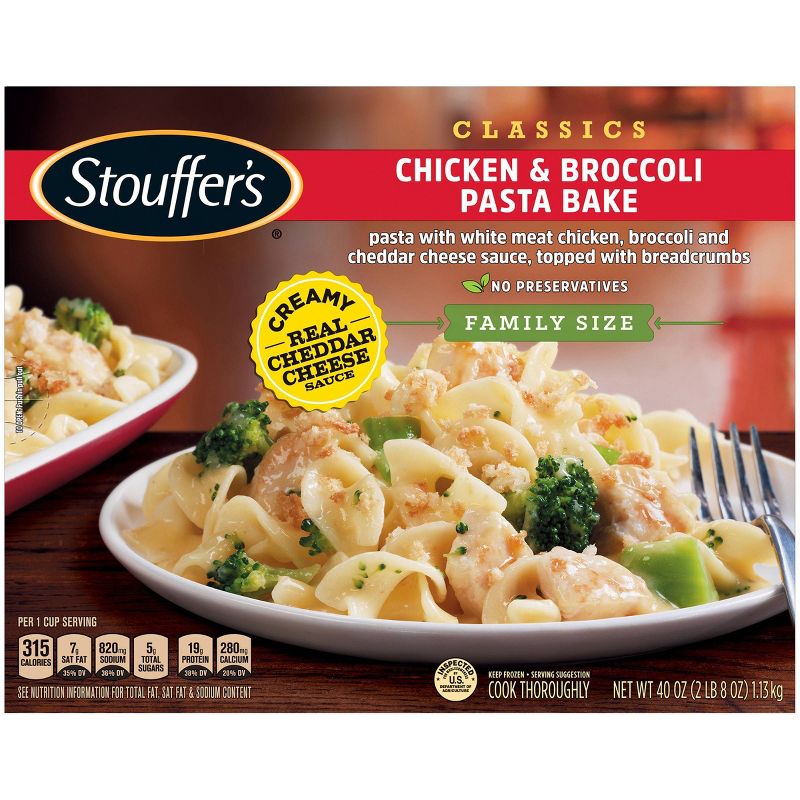 Stouffer's Frozen Chicken & Broccoli Pasta Bake Family Size - 40oz