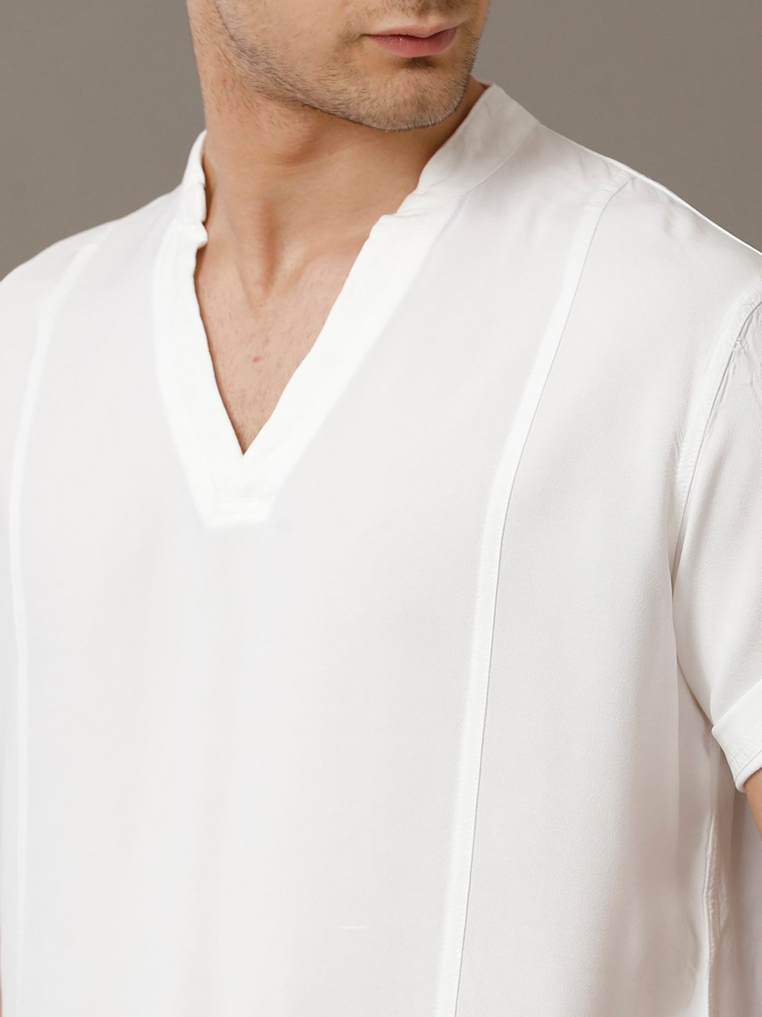 Identiti White Slim Fit Shirt