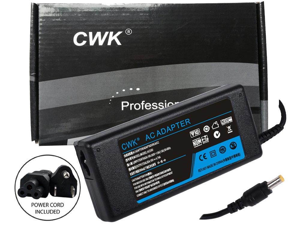 CWK&reg; AC Adapter Laptop Charger Power Supply Cord for Acer Aspire E1-771 E1-771-6458 E1-771-6496 E1-771-6603 E1-771-6458 E1-771 Series E1-771G E1-771G-53234G50Mnii E5-572G-72M5 E5-771G-51T2