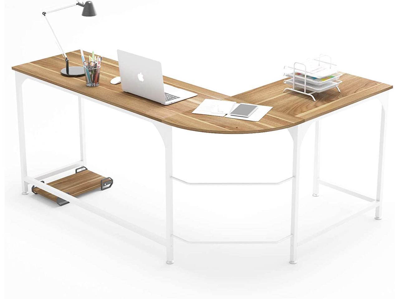 Gaming Computer Desks for Home Office PC Workstation Table,Black