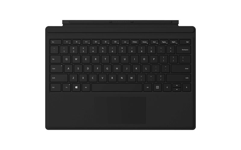 Microsoft Type Cover Keyboard/Cover Case Tablet - Black - Bump Resistant Interior, Scratch Resistant Interior