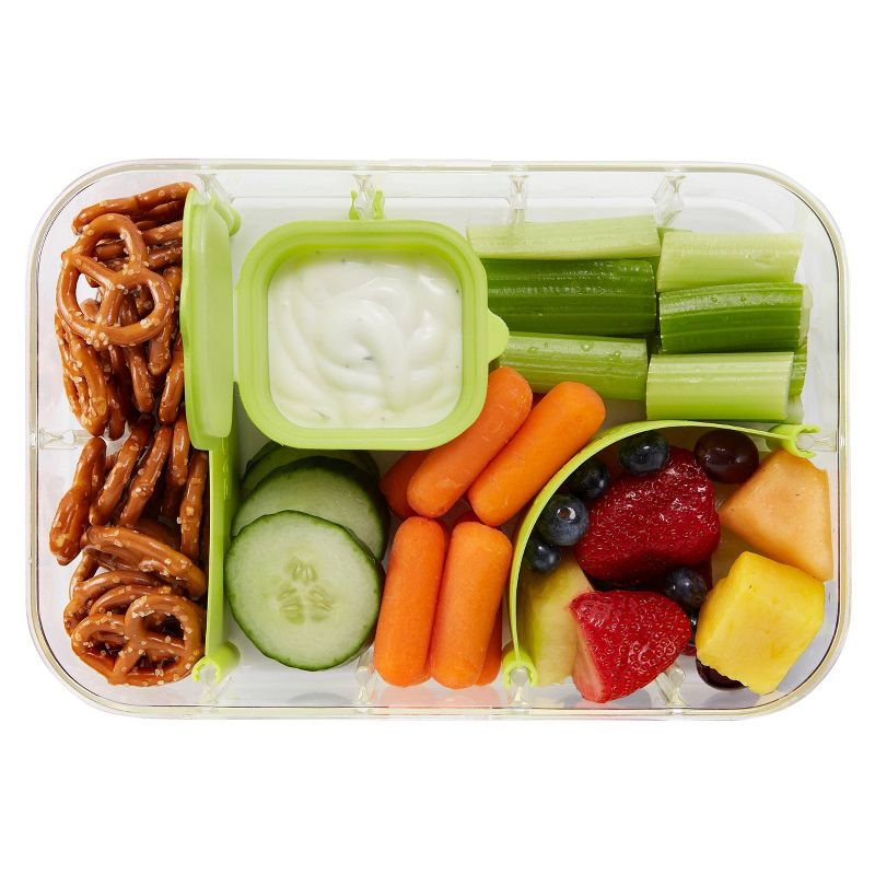 PackIt FLEX Bento Container - Lime Punch