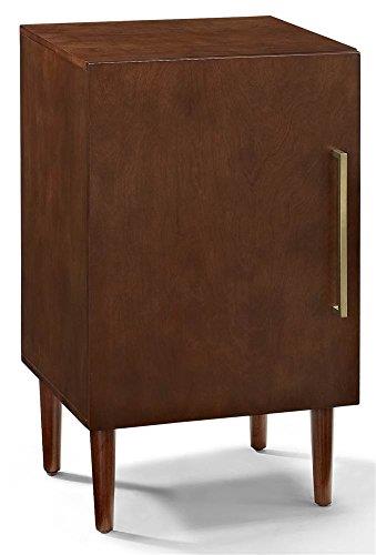 Crosley Mid Century Modern Everett Record Player Stand Storage Cabinet
