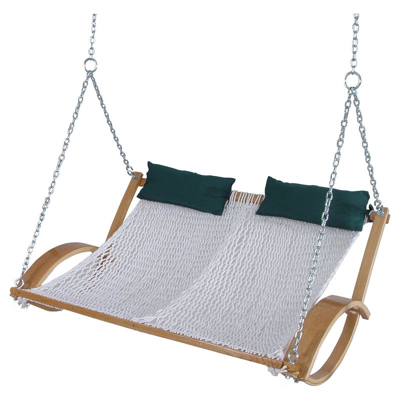 Original Pawleys Island Polyester Double Rope Swing - White