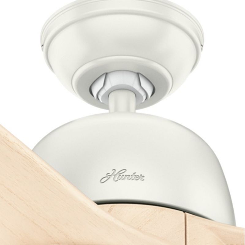 Hunter Fan Company Norden 54-Inch Scandinavian Style Multiple Speeds Ceiling Fan, Fresh White