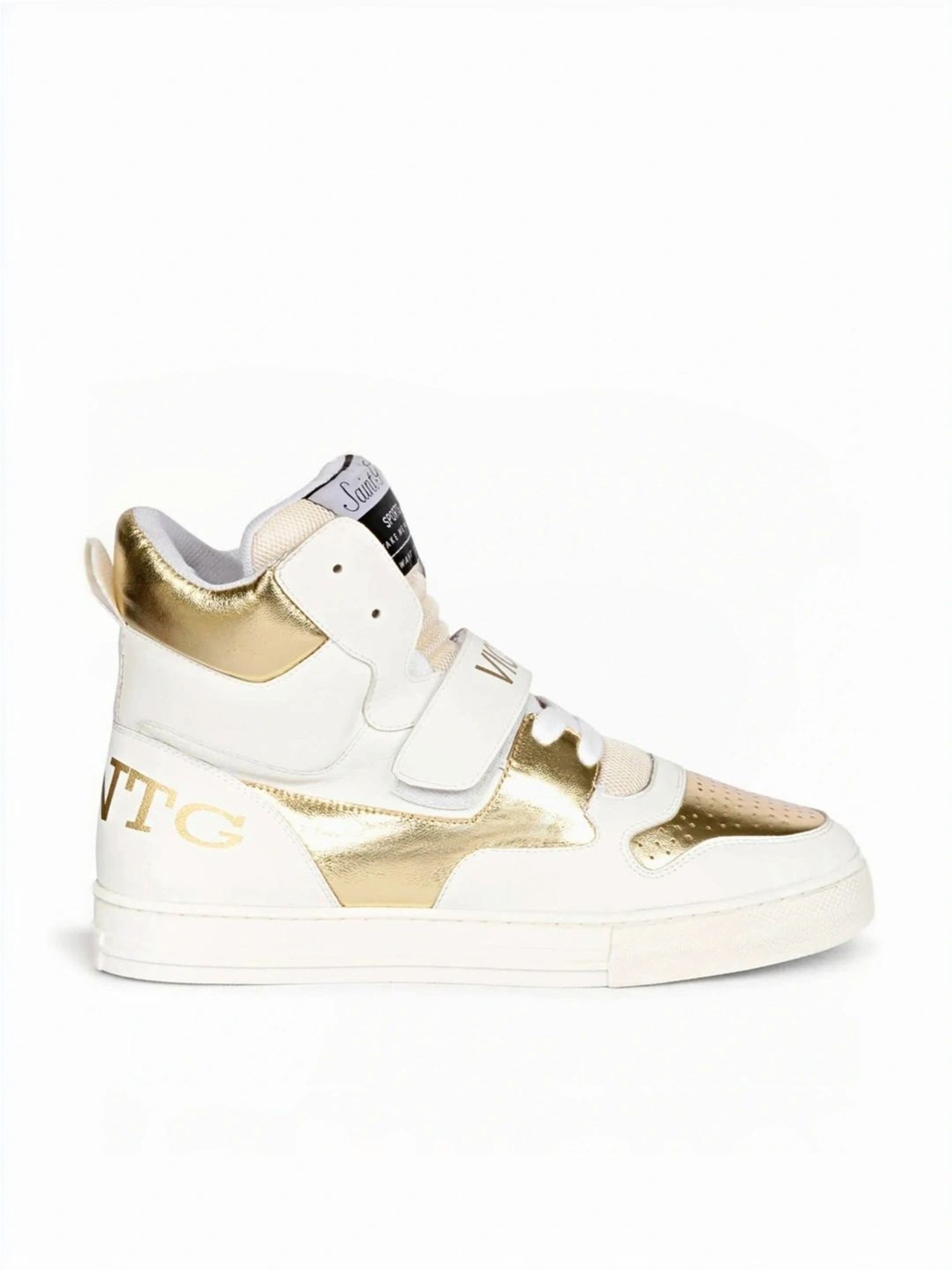 Saint G Men's Rowan Golden Ankle High Sneakers