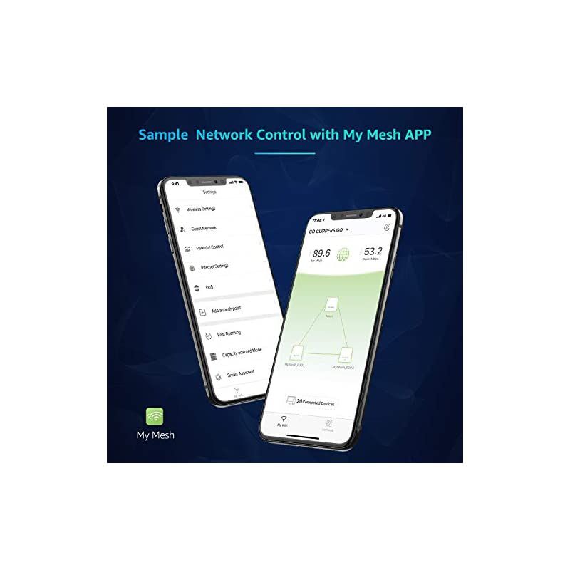 Mesh WiFi System M3s Suite - Up to 6,000 sq. ft. Whole Home Coverage - Gigabit WiFi Router Replacement - Mesh Router for Wireless Internet (3-Pack)