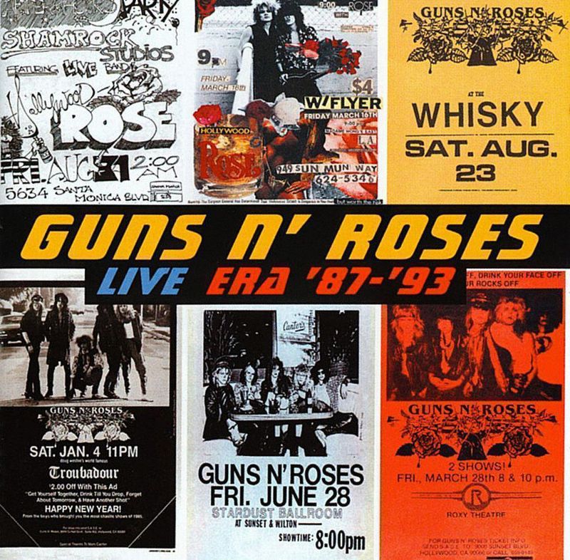 Guns N' Roses - Live Era: 87-93 [Explicit Lyrics] (CD)