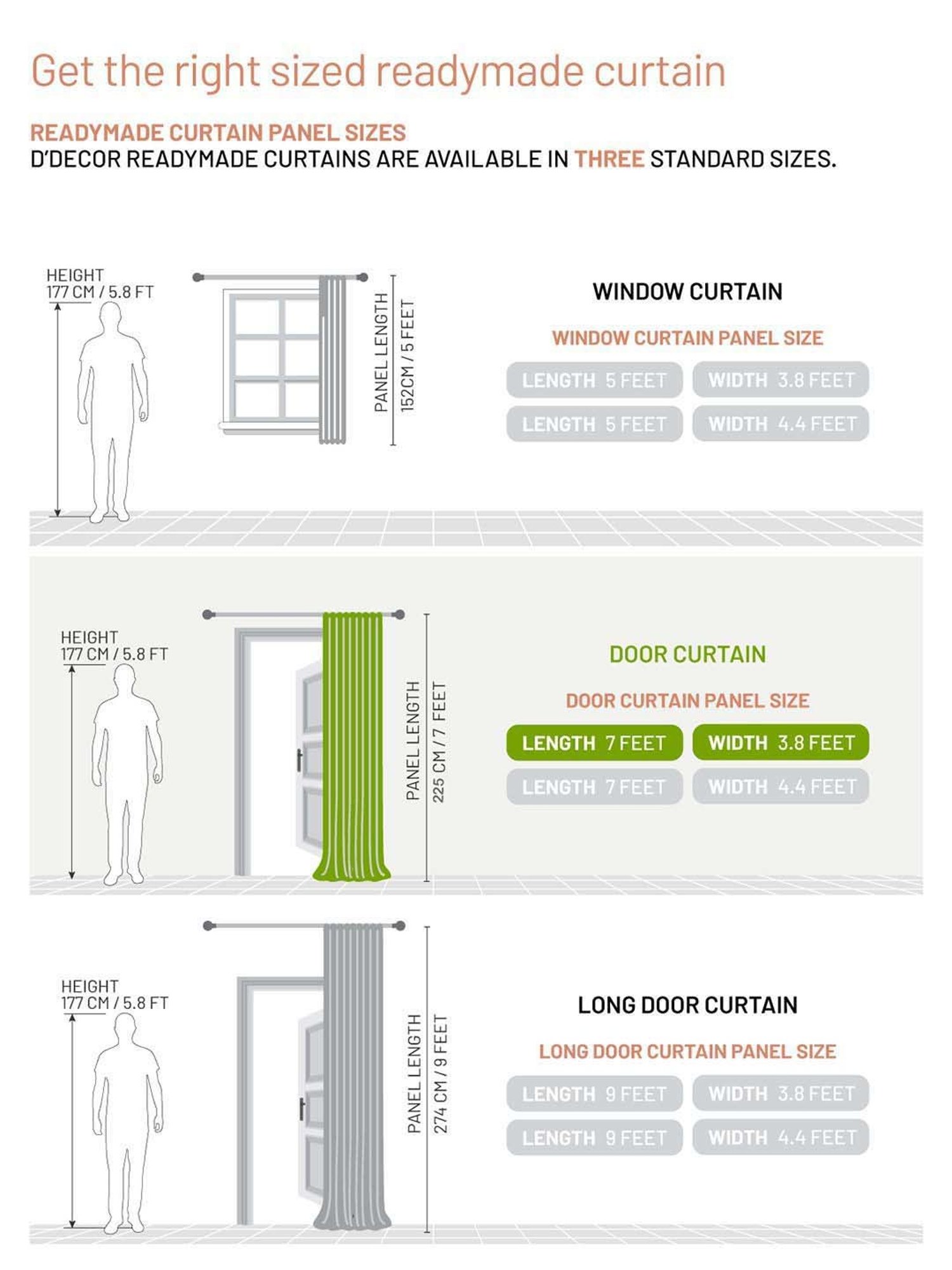 Swayam Cream & Blue Printed Faux Silk Door Curtains - Set of 2