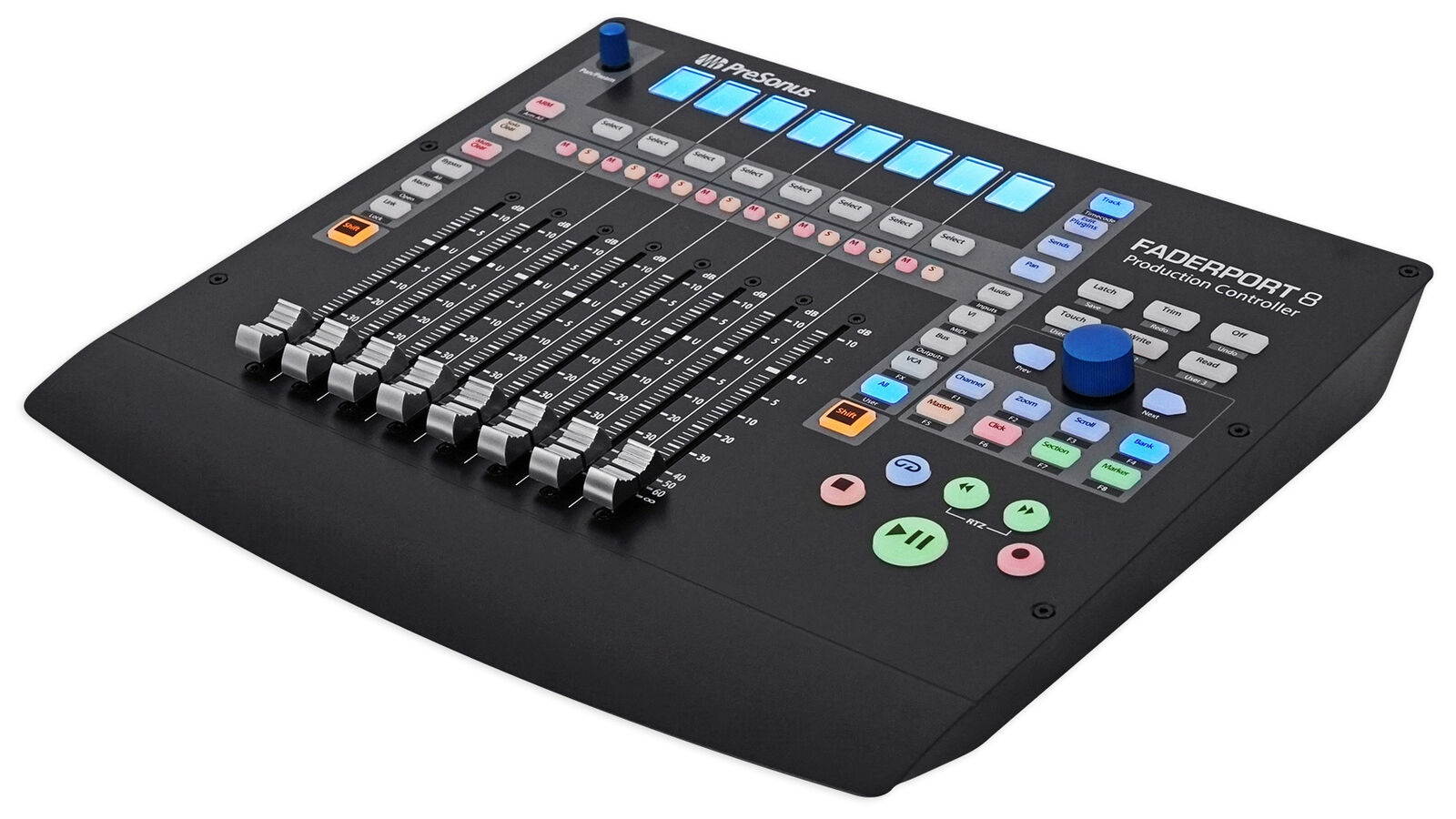 PRESONUS FADERPORT 8 USB 8-Channel Mix Production DAW Controller+JBL Monitors