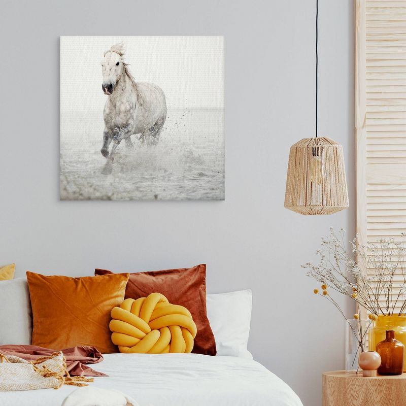 30" x 30" Solo Surf Detail by Irene Suchocki Unframed Wall Canvas - Masterpiece Art Gallery