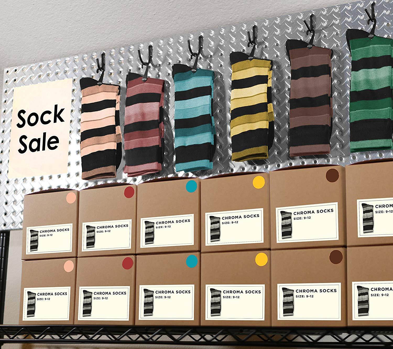 ChromaLabel 3/4 inch Color-Code Dot Labels | 1,000/Roll (Apricot)