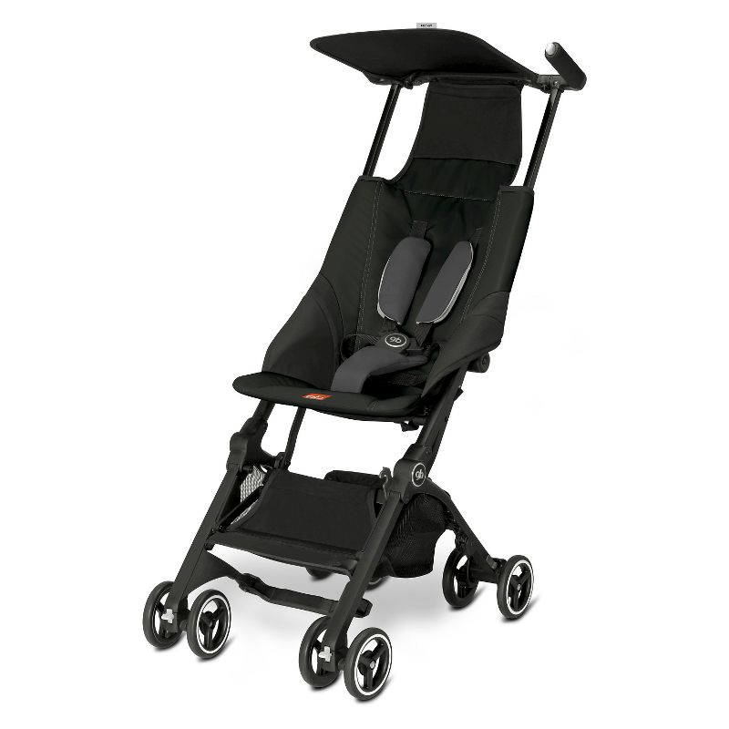 Gb Pockit Compact Stroller - Monument Black