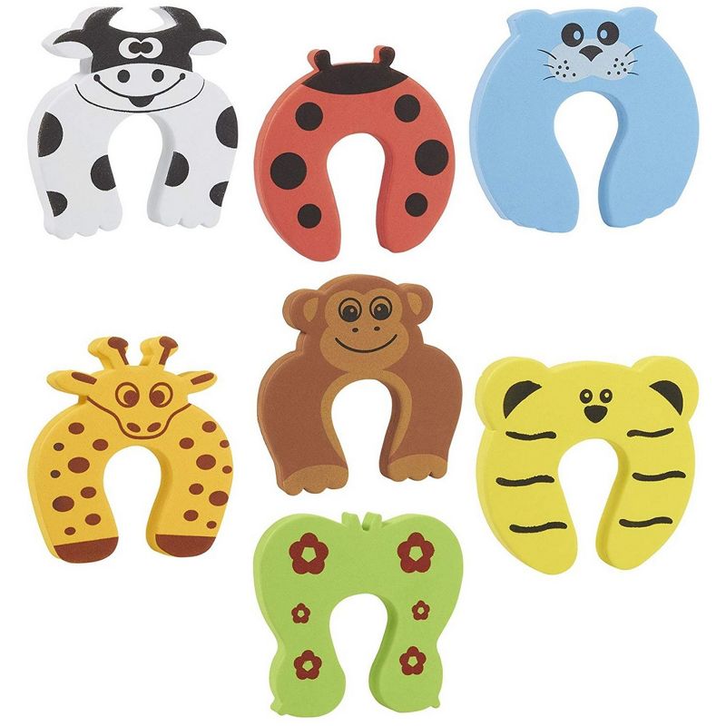 Magic Sliders Clear Doorstops 2-pk.