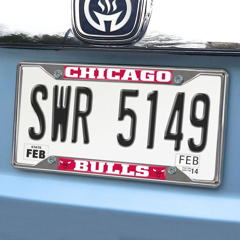 Chicago Bulls Fanmats License Plate Frame