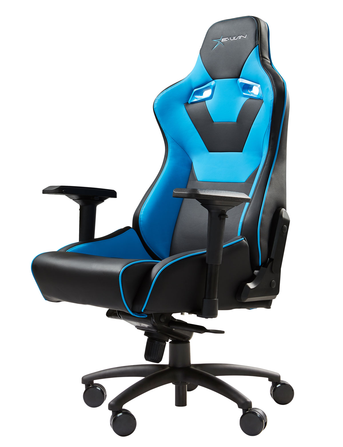 E-WIN Flash XL Series FLA Ergonomic Computer Gaming Chair with Head Pillow and Lumbar Support