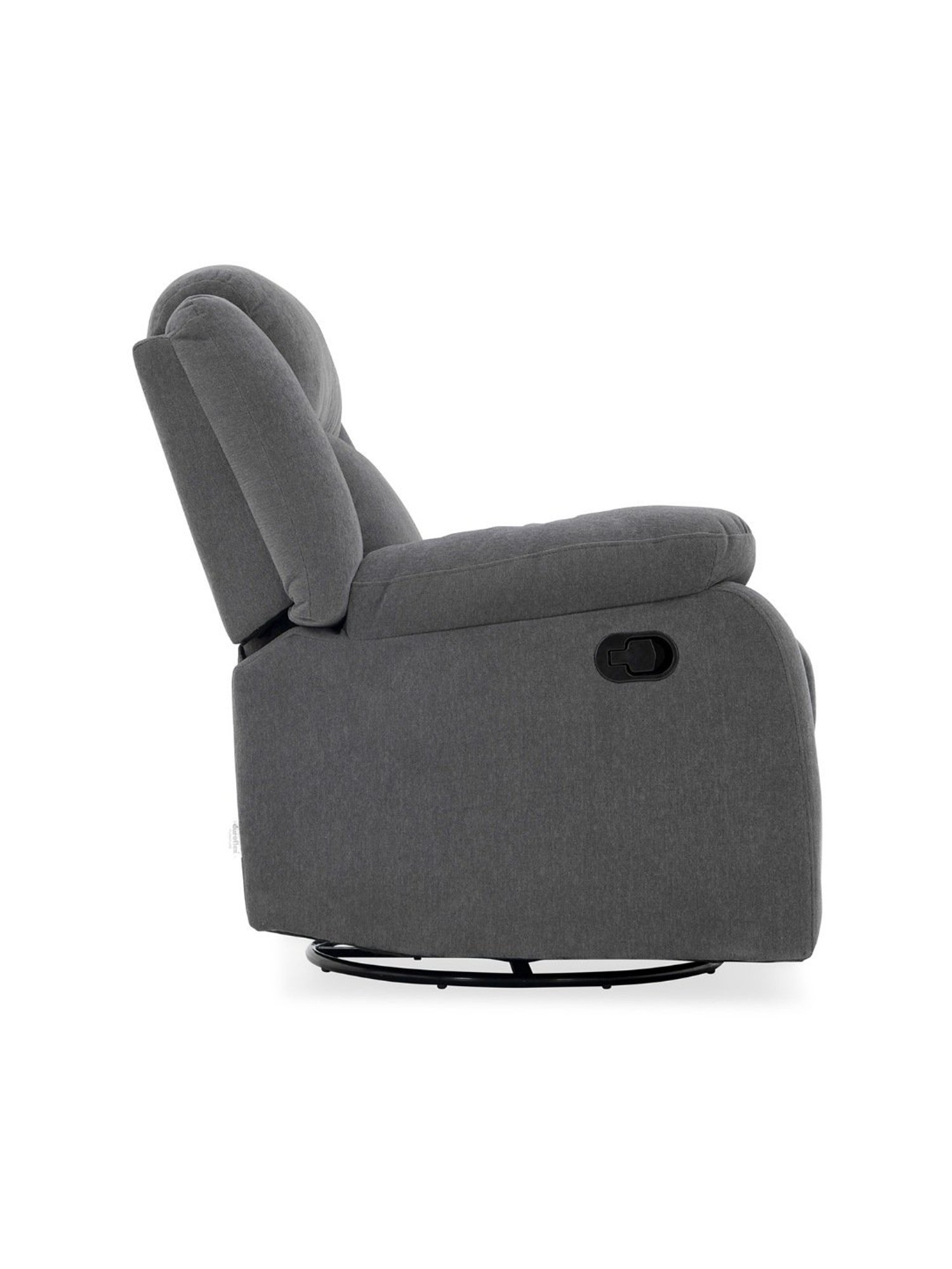 Duroflex Avalon RRR Grey Polyester Rocking & Revolving Single Seater Recliner