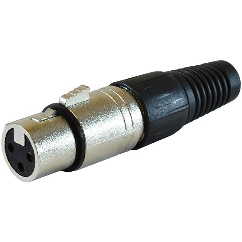 XLR Female Plugs Connectors XLR-F Plug - 20 Pack