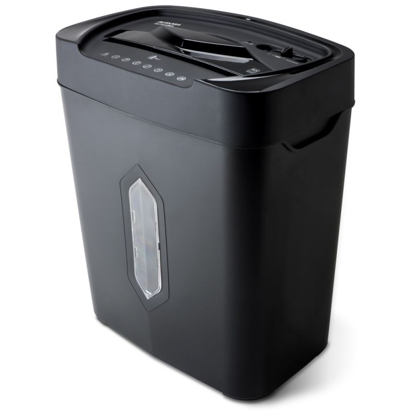 Aurora AU1010MA High-Security 10-Sheet Micro-Cut Paper, Credit Card Shredder, 5.2-Gals Basket with Easy Lifting Handle