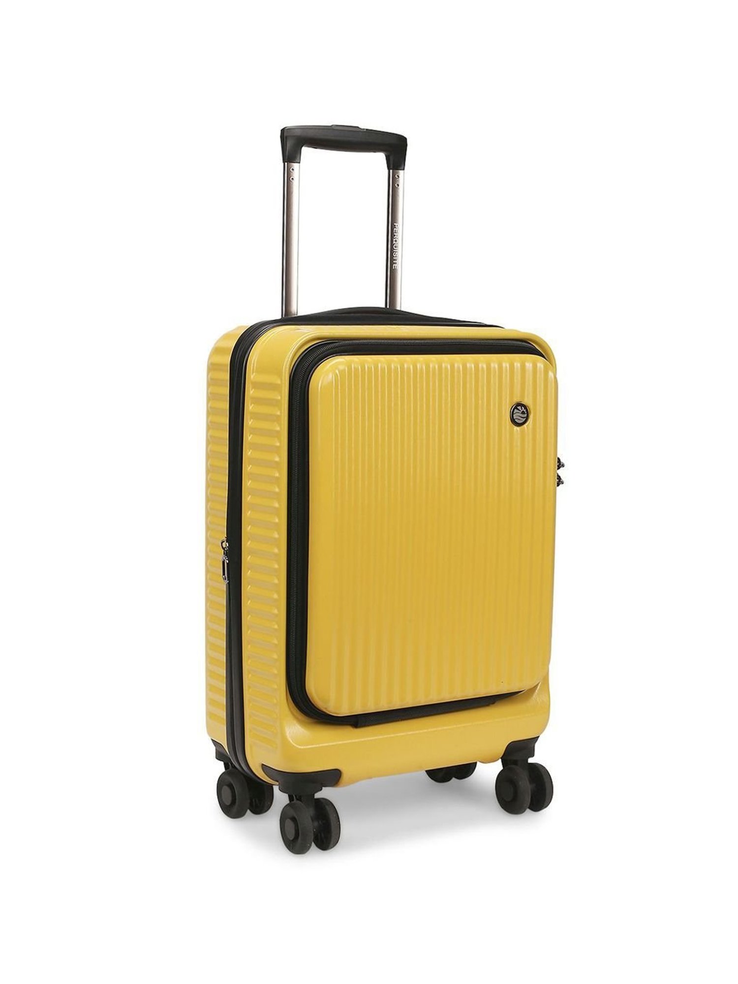 Perquisite Y2K Luxe Range Yellow Hard 20" Cabin Luggage