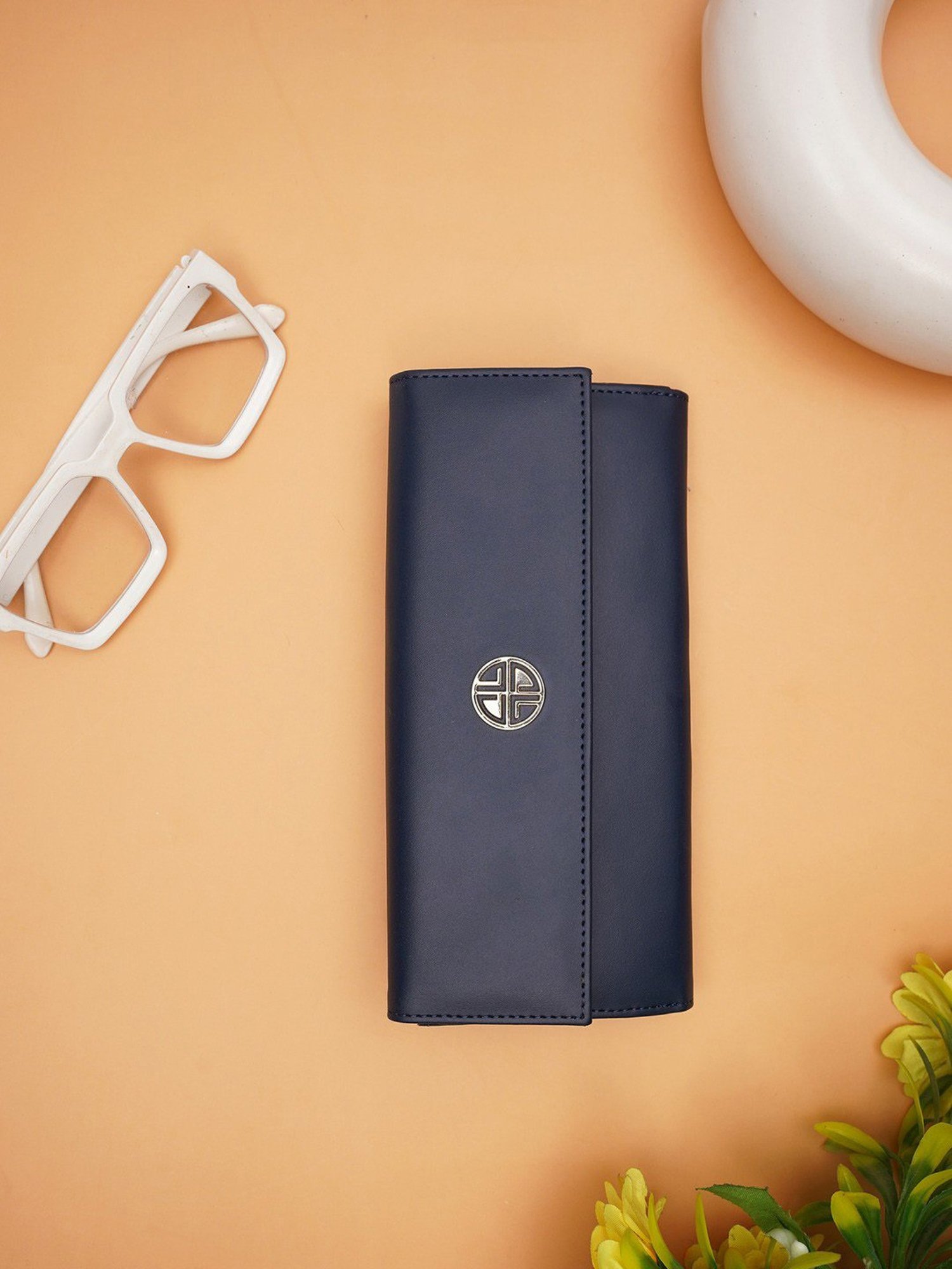 Carlton London Blue Small Walet for Women