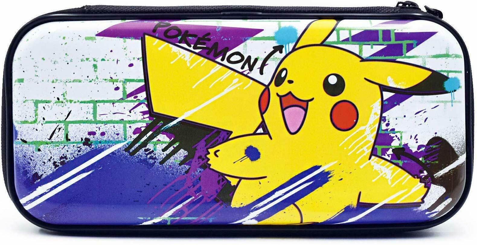 Hori Nintendo Switch & Switch Lite Premium Vault Case Officially Licensed by Nintendo & Pokemon - Pikachu Edition