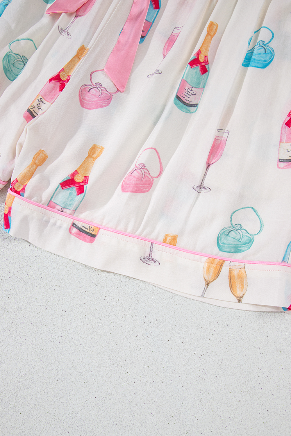 Rose Red Solid Waffle Knit Plus Size Two Piece Shorts Set