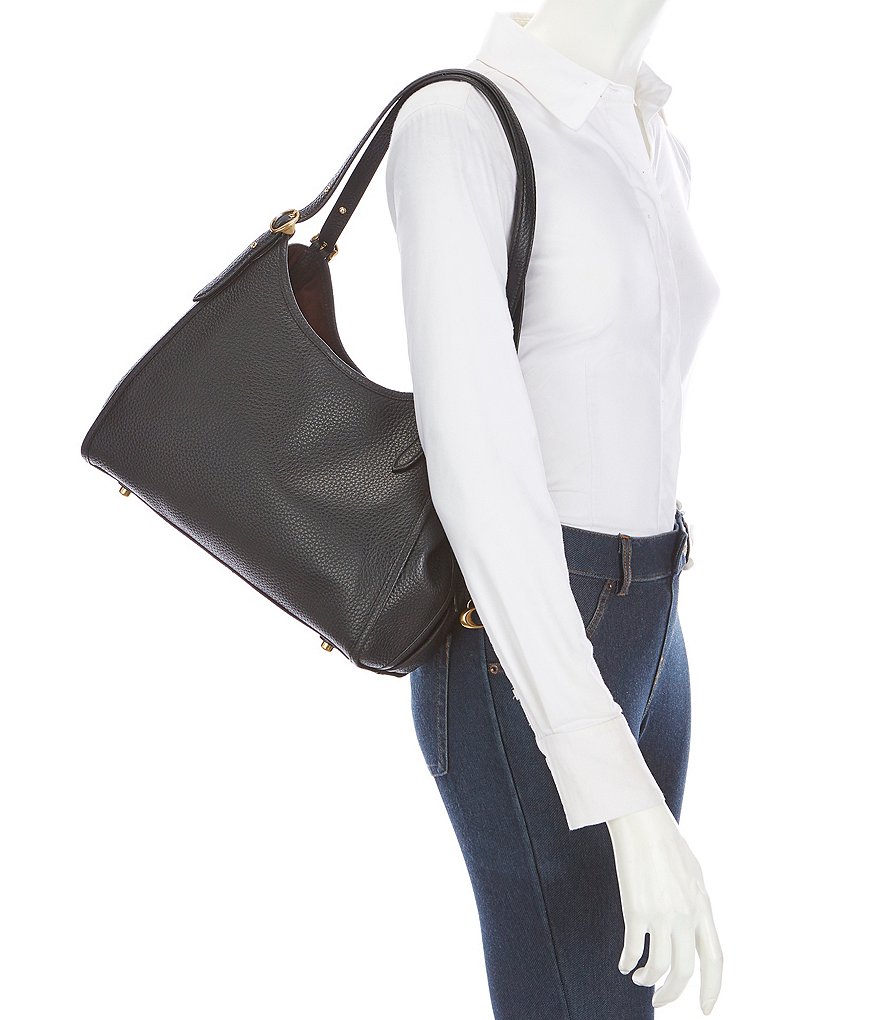 COACH Soft Pebble Leather Lori Shoulder Bag