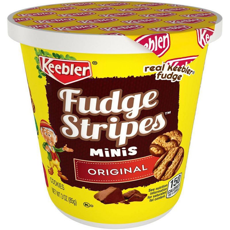Keebler Fudge Stripes Mini Original Cookies - 3oz