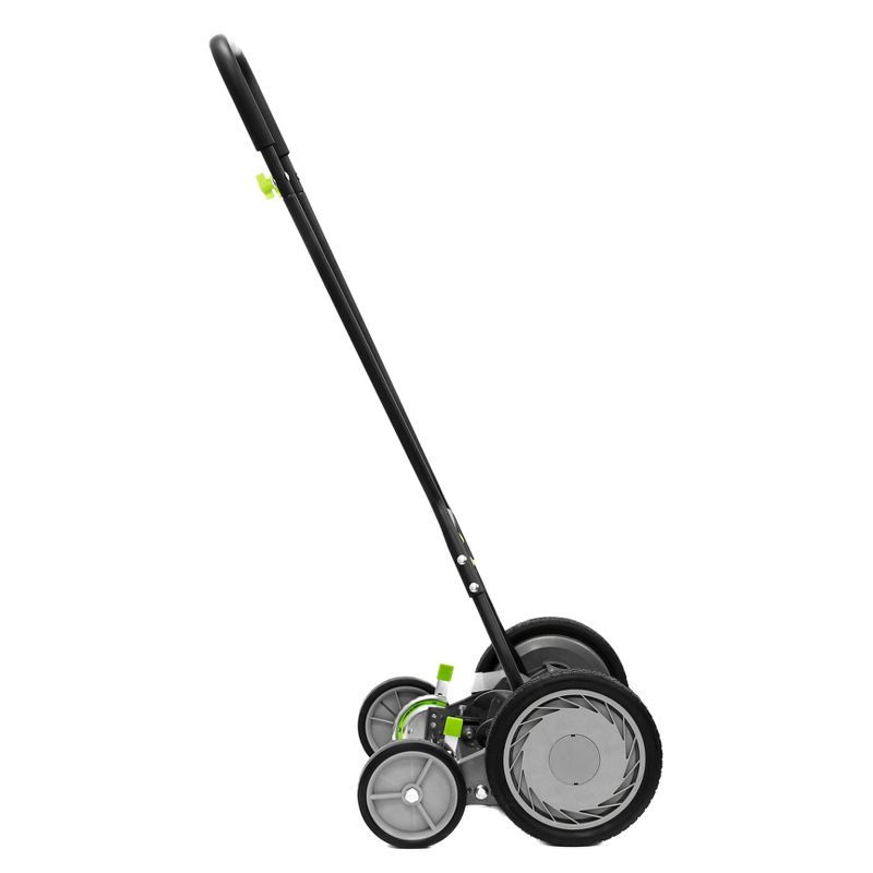 18" Reel Mower with Trailing Wheels - Earthwise