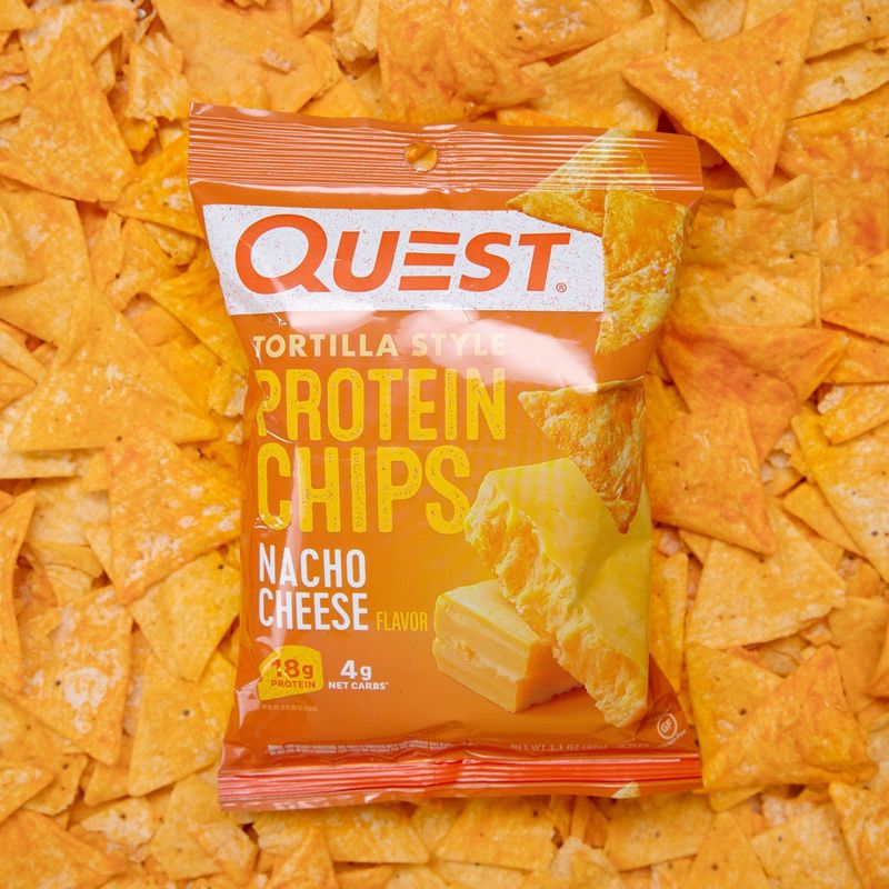 Quest Tortilla Chip Nacho - 8ct/1.1oz