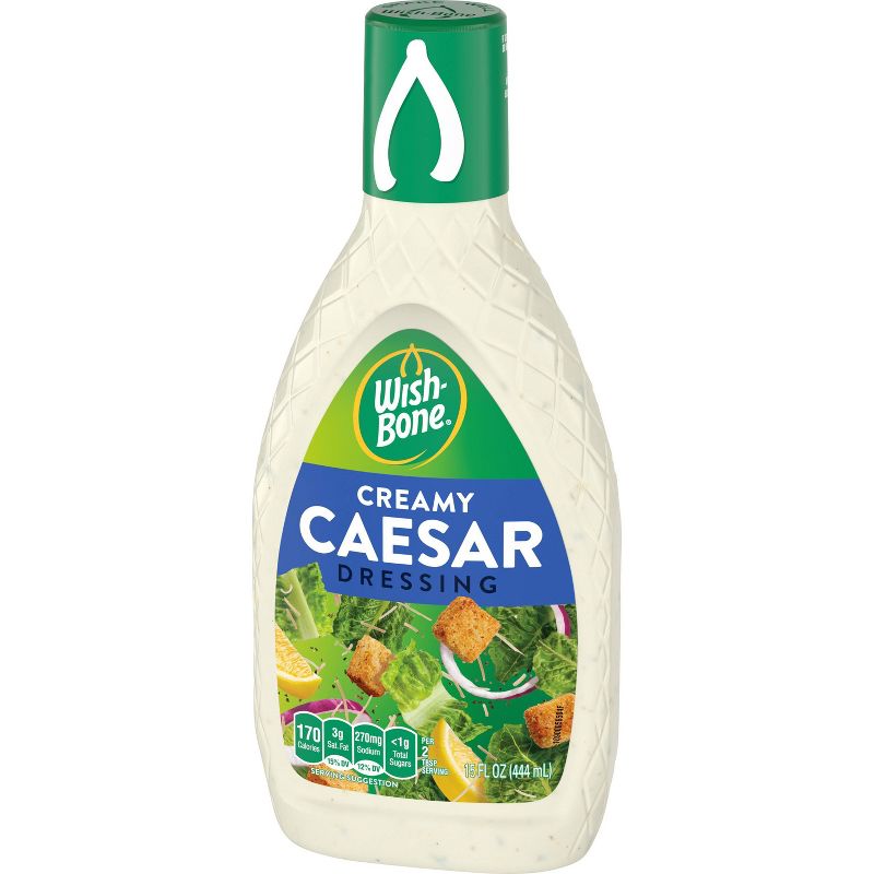Wish-Bone Creamy Caesar Dressing - 16fl oz