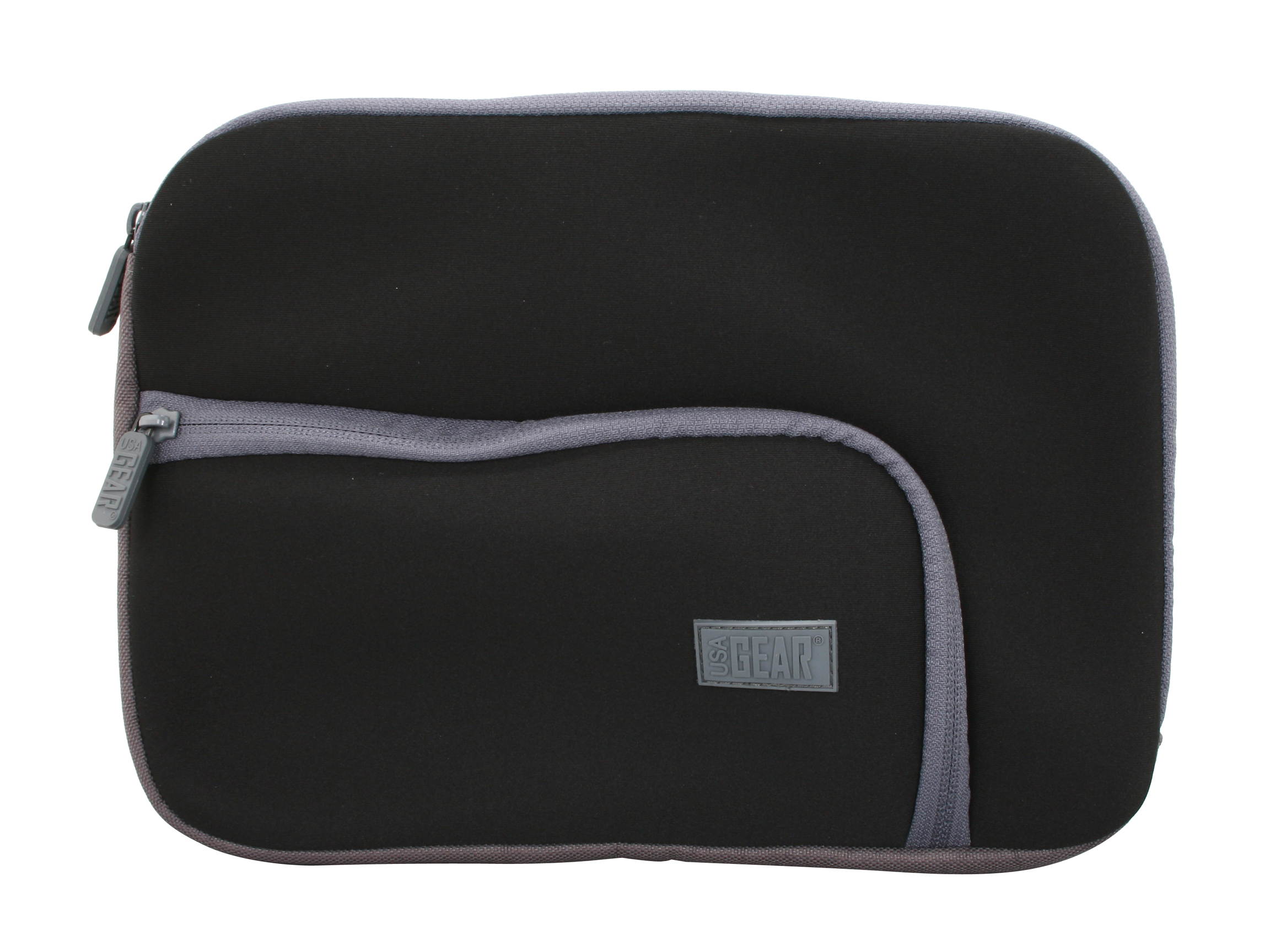 USA GEAR Protective Neoprene Tablet Sleeve with Zipper Pocket, Scratch-Resistant Lining & Slim Design - Works with WACOM Intuous Pen & Touch Medium, Bamboo Pen Touch, Fun Small & More!