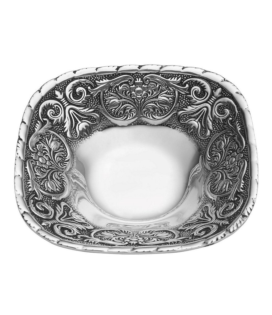 Wilton Armetale William And Mary Small Square Bowl