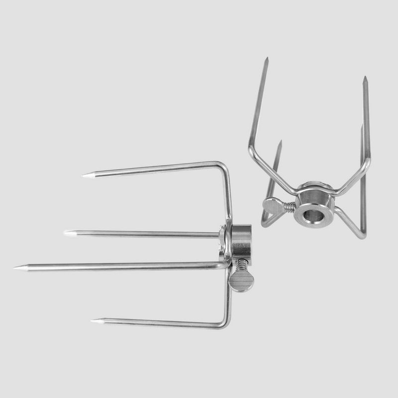 Royal Gourmet Universal Stainless Steel Complete Rotisserie Kit for Grills RTS5000 - Black