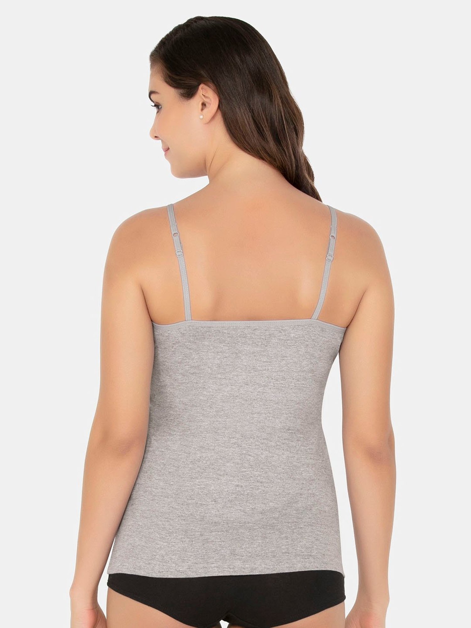 Amante Multicolor Cotton Camisole (Pack Of 2)