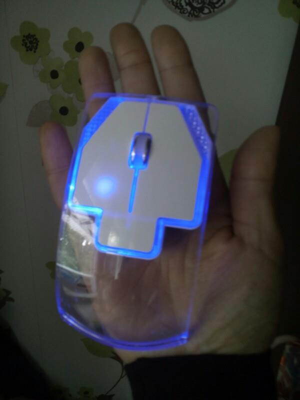 2018 Clear LED lamp USB Optical Wired Mouse Gamer 1600 DPI Gaming Mouse for PC Laptop Computer Raton Ordenador White