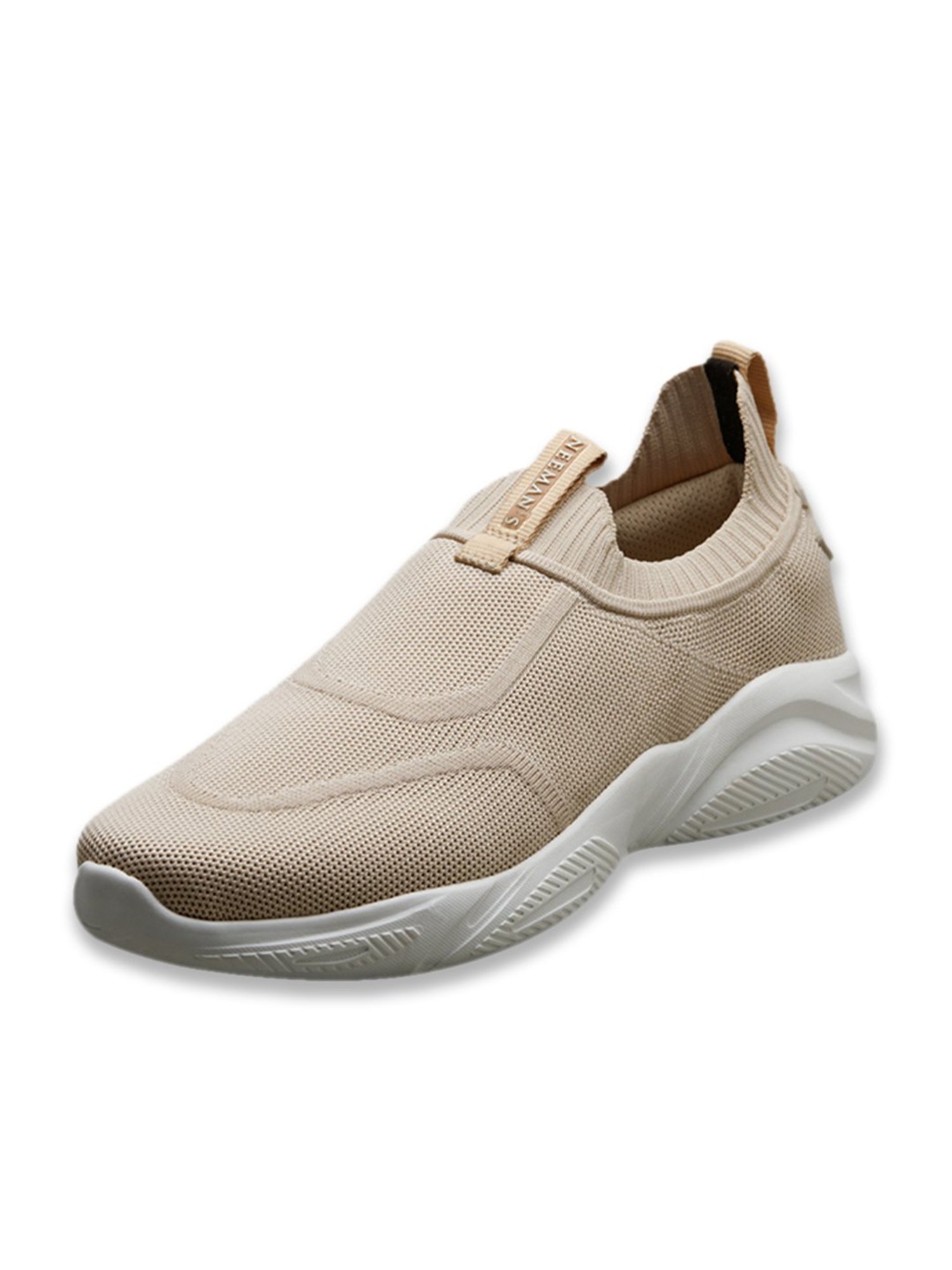 Neemans Men's Sole Max Beige Walking Shoes