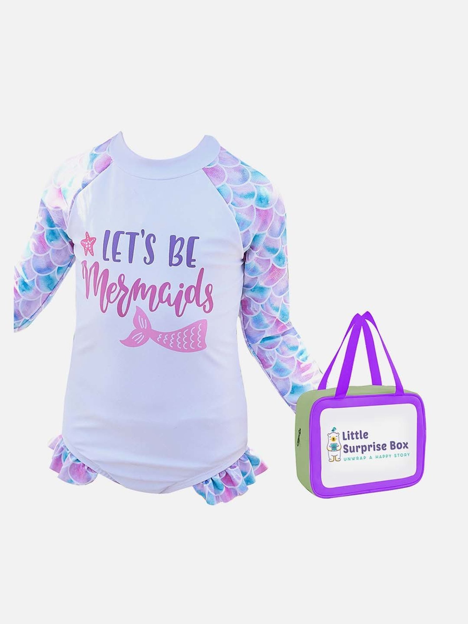 IO Kids Multicolor Printed Maillot