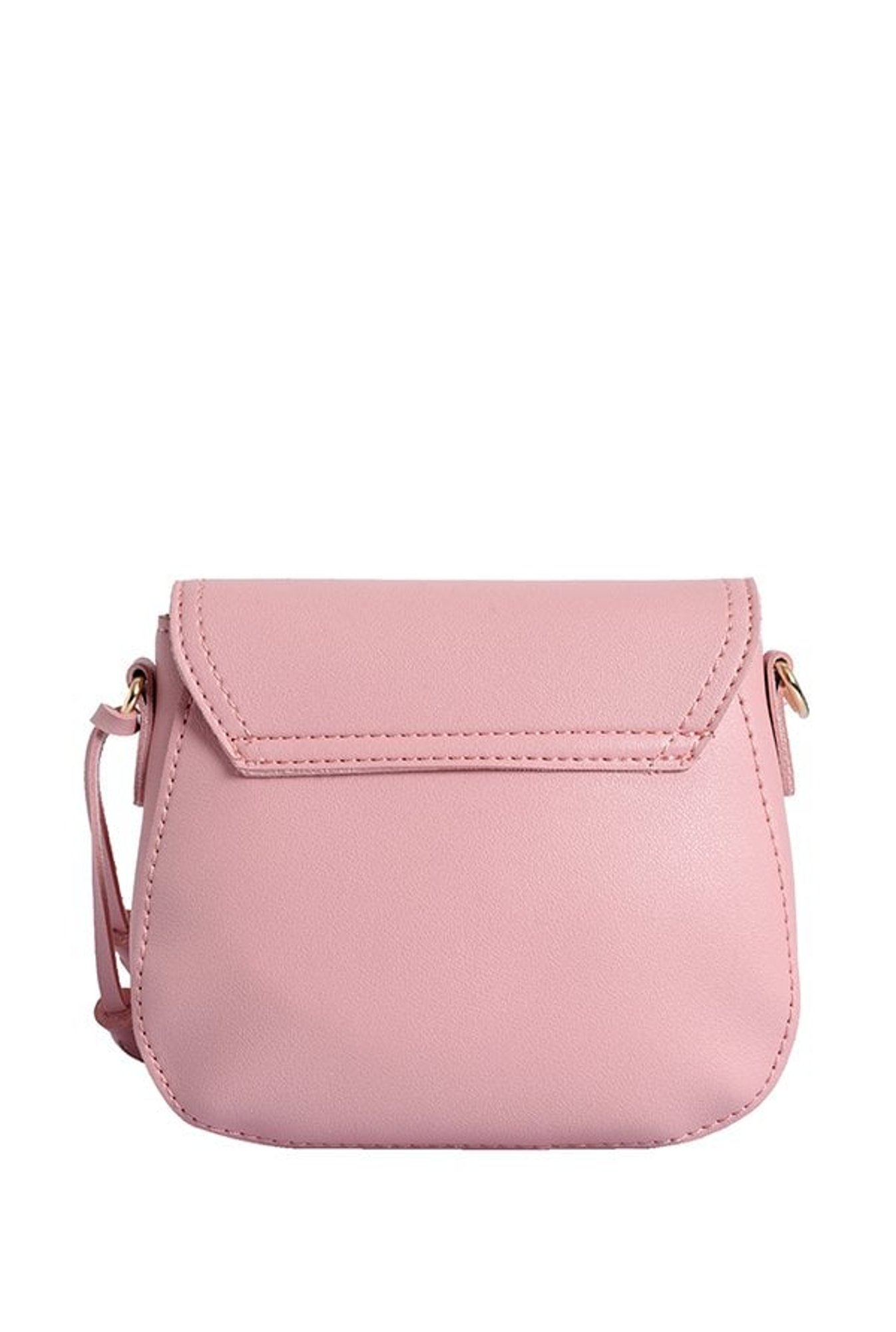 Lino Perros Pink Tassel Flap Sling Bag