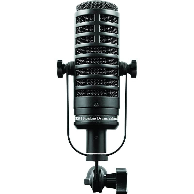 BCD-1 Dynamic Podcast Microphone, Black (BCD1)
