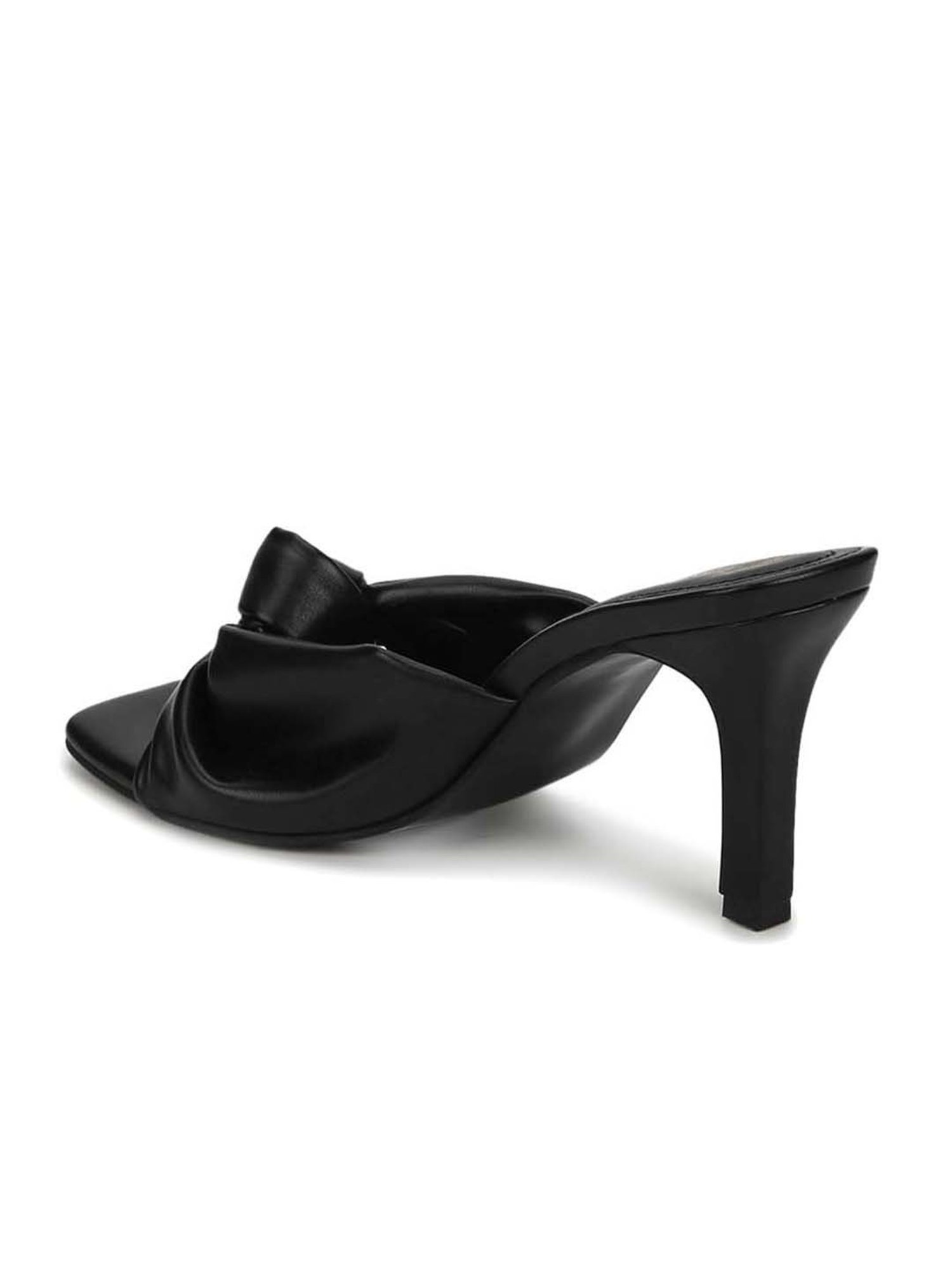 Truffle Collection Women's Black Casual Stilettos